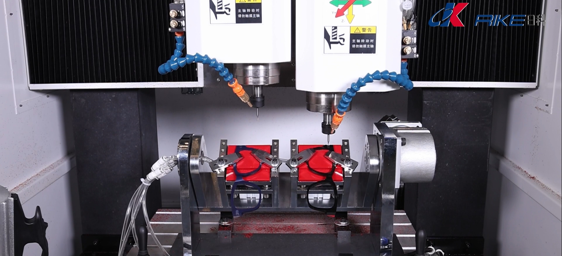  Double Z Axis 4 Axis Precision Carving Machine